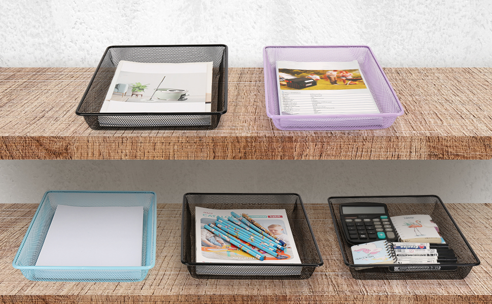 Metal Mesh Paper Tray