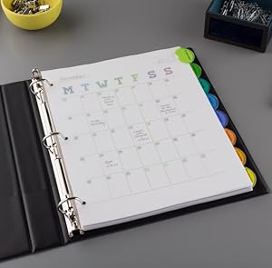 Style edge dividers, dividers with stylish tabs, unique tabs