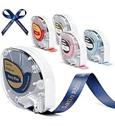 Phomemo Ribbon for Gift Wrapping, Bouquets, DIY Crafts, Party Decor, Compatible with DYMO Letrata...