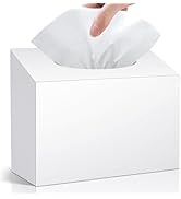 Acrylic Hand Towel Box Cover Compatible with Kleenex Disposable Hand Towels Wall-Mounted Paper To...