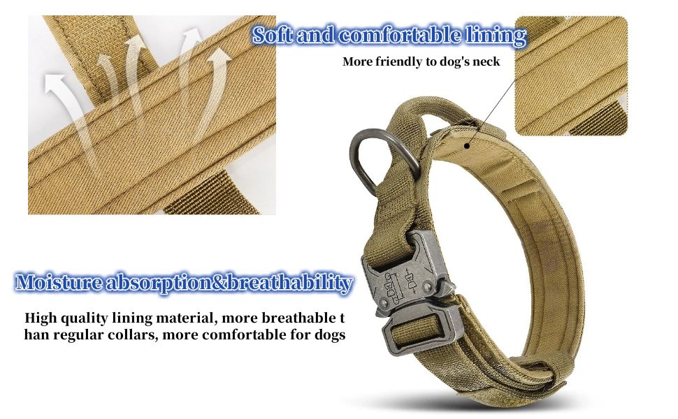 tactical dog collar