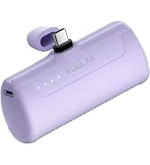 Kuulaa Portable Charger USB C Power Bank 4500mAh Small Portable Phone Charger Android Compact Plu...