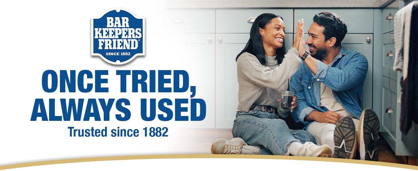 Bar Keepers friend Once tried always used trusted since 1882