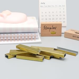 yellow gold staples