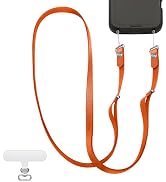 Jelanry Lanyard Crossbody Strap for Apple iPhone 17, Adjustable Hands-Free Neck Strap with Quick-...