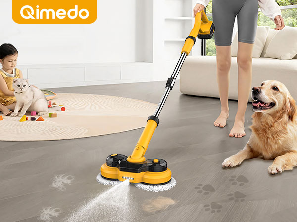6000mAh cordless electric mop