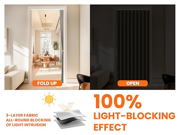 magnetic door curtain accordion doors interior accordion door closet curtain for open closet
