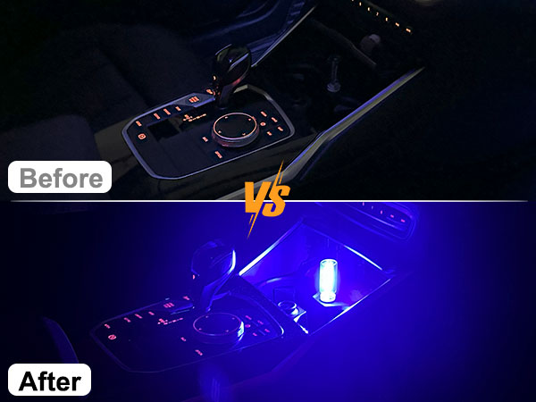 car lights interior