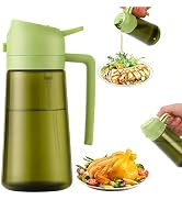 16oz/470ml Olive Oil Dispenser Bottle for Kitchen Gadgets and Air Fryer Accessories - Olive Oil S...