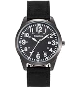 Casotime Tactical Military Watch for Men - Field-Tested Analog Quartz with Luminous Dial, 30M Wat...