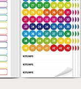 14 Sheets Breaker Panel Labels, 10 Electrical Box Catalog Labels and 4 Number Stickers, Colorful ...