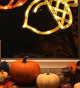 Fall Decor Window Lights 444