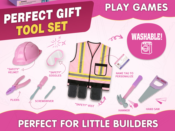 The Perfect Gift Tool Set Complete with a Washable Vest