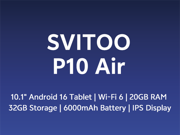 SVITOO 10 inch tablet