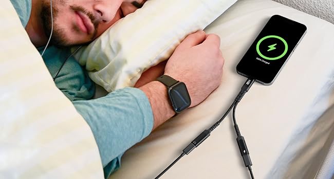 MEE audio 2-in-1 USB-C Audio AND Charging Splitter
