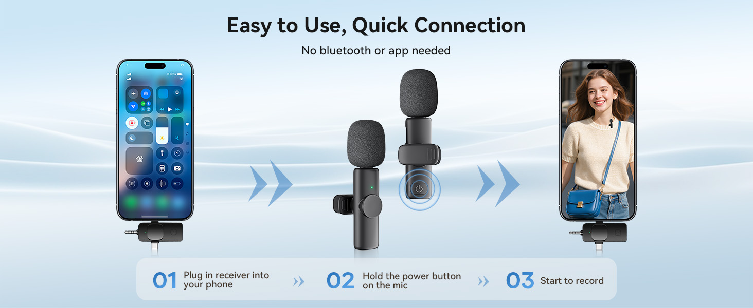 Wireless Microphone for iPhone