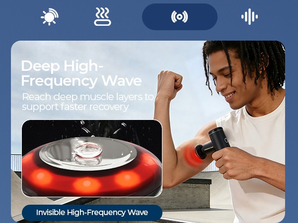 massage gun with heat