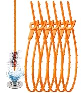 GDOMI 6 Pack Drain Clog Remover - Flexible Drain Snake for Effective Cleaning Hair and Debris in ...