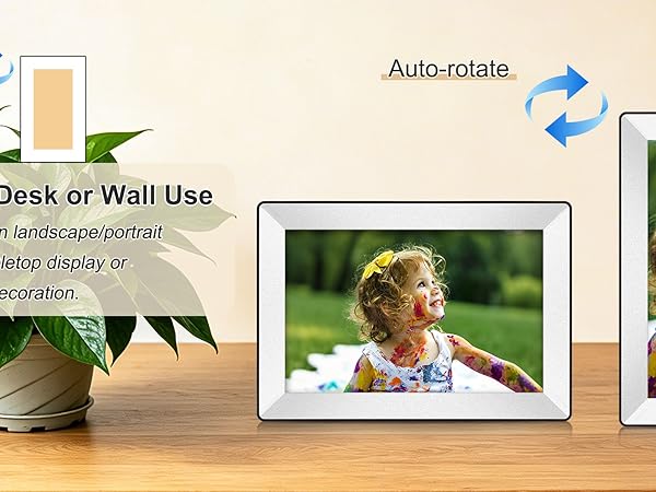 digital picture frame large