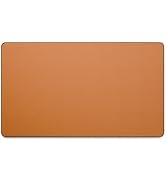 Jotsome Leather Desk Mat, Non-Slip Desk Blotter Pad - Desk Protector for Office, Home, Laptop, an...