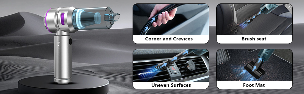 Versatile 4-in-1 Design vacuum cleane