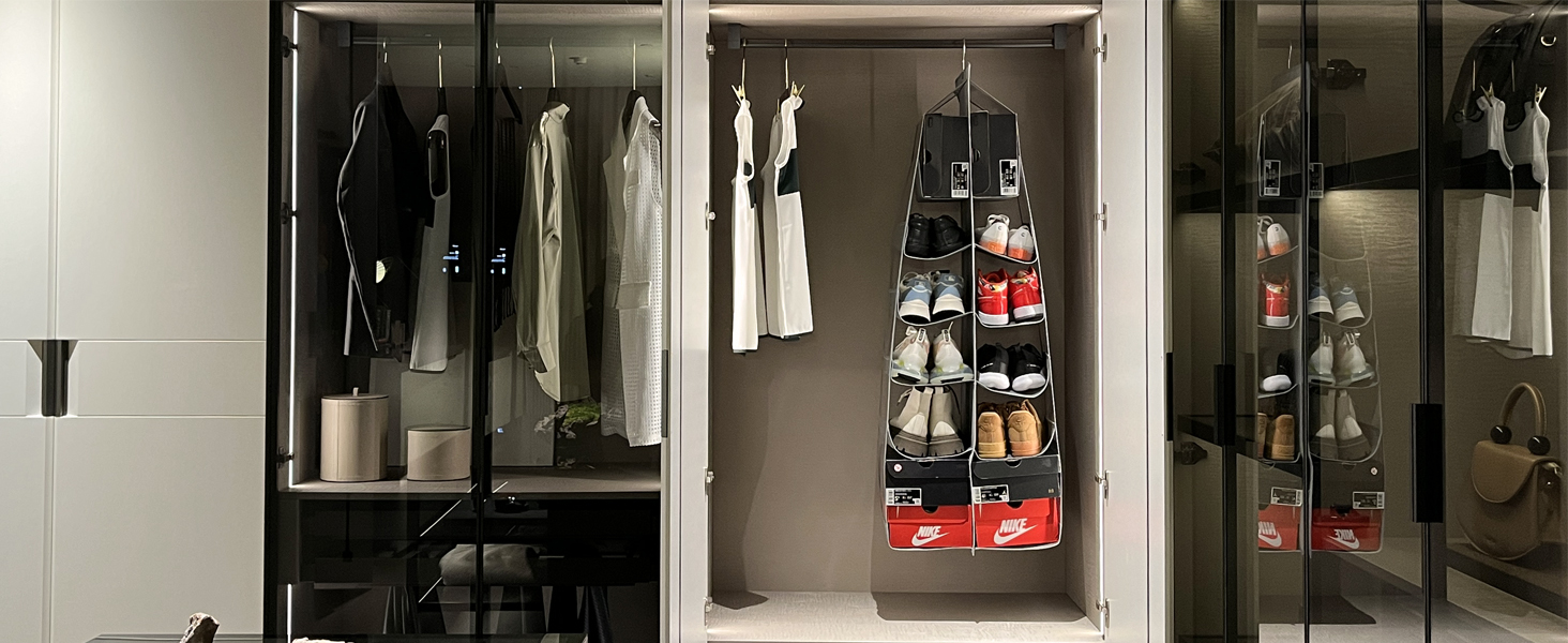hanging shoe rack