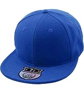 KBETHOS The Real Original Fitted Flat-Bill Hats True-Fit, 9 Sizes & 20 Colors