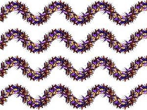 4 Strings Total 26.4 FT Halloween Tinsel Garlands