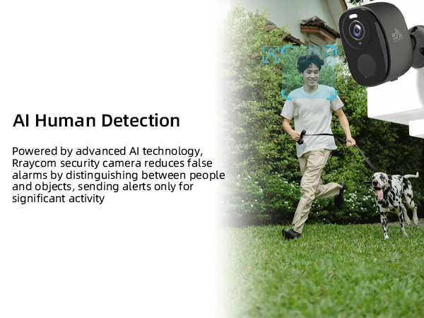 AI Detection security camera