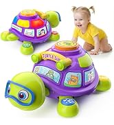 Baby Toys 6-12 Month, Musical Crawling Turtle, Infant Toys for 6 7 8 9 10 Month Old Boy Girl, Chr...