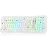 KiiBoom Phantom98 Lite 96% Wireless Mechanical Gaming Keyboard, VIA Programmable, Creamy Keyboard...