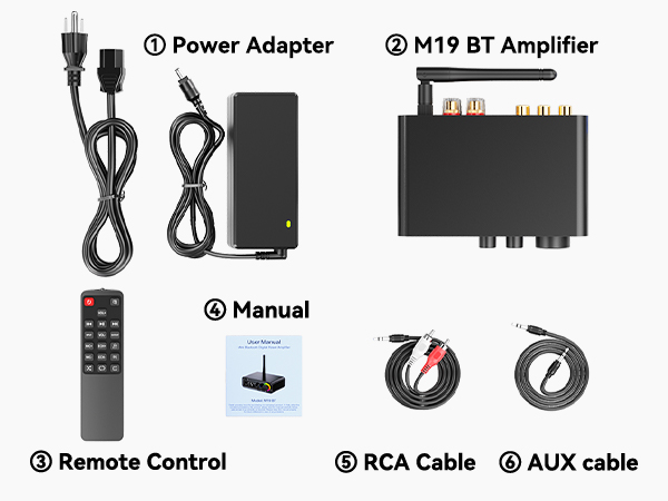 bluetooth amplifier for speakers