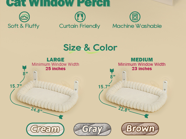 Snugcloud cat window perch