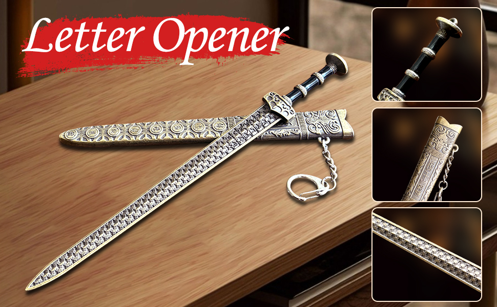 sword shaped letter opener