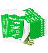 Travel Deodorant Body Shower Wipes Deodorizing Bathing Wipes, Disposable No Rinse Adults Women Me...