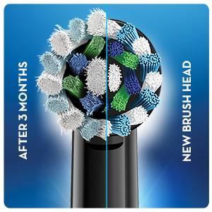 Replace brush head every three months