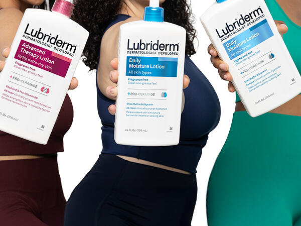 Lubriderm lotion helps restore the skins moisture barrier for healthier-looking skin. Shea butter