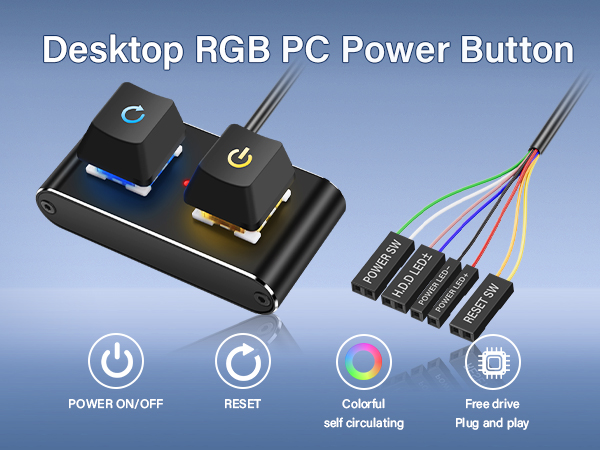 Case Accessories External PC/ATX Switch