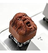 Tapbloom Artisan Skull Keycaps, Custom Cool Cover Caps for MX Mechanical Keyboard, Resin Handmade...
