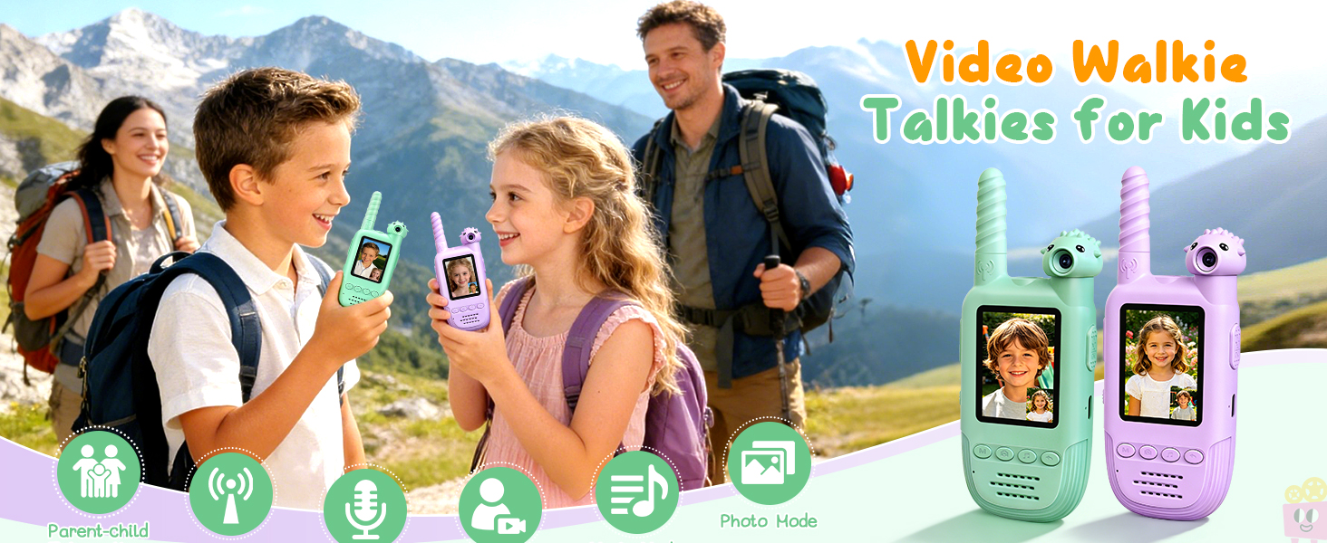 Kids Video Walkie Talkies