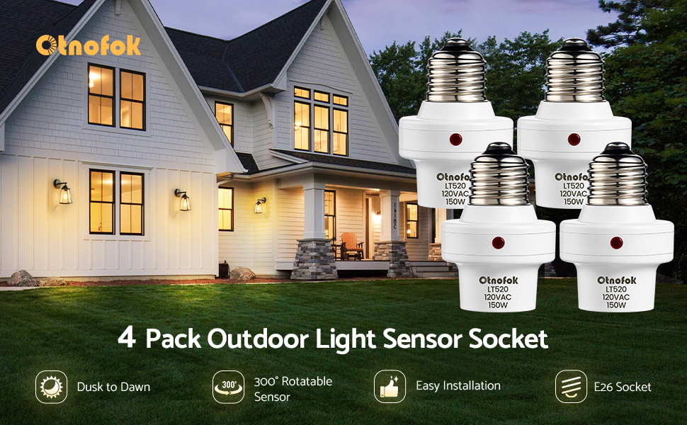 Light sensor socket