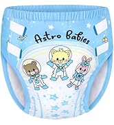 Littleforbig Soft Silky Underwear Comfortable Washable Reusable Adult Training Pants - Astro Babi...