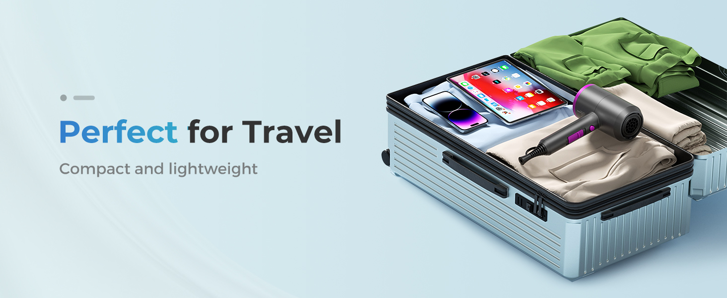 hair dryer high speed lightweight travel