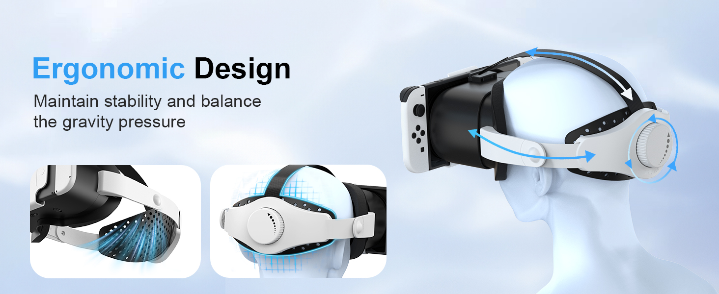 Upgraded VR Headset for Nintendo Switch