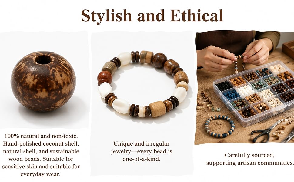 Handmade amp; Friendly Beads: Nature’s Touch for Your Creations