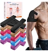 IEADEN Precut Kinesiology Tape for Shoulder, 10 Pcs - Shoulder Support & Stability, Shoulder Pain...