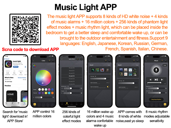 smart led table lamp
