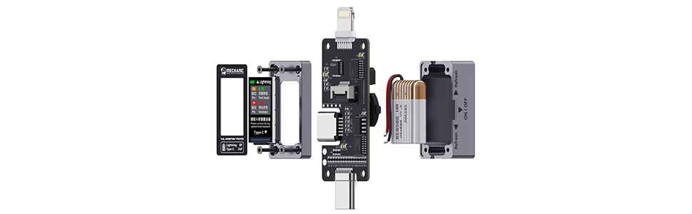 Type-C Lightning Interface Tail Insertion Detector