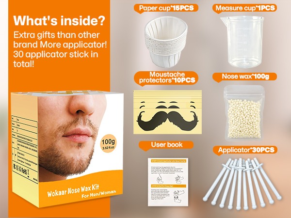 Nose Wax Kit for Men & Women