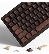Womier Keycaps for Mechanical Keyboard, PBT Keycaps Cherry Profile, Shine Through Key Cap 60 65 7...